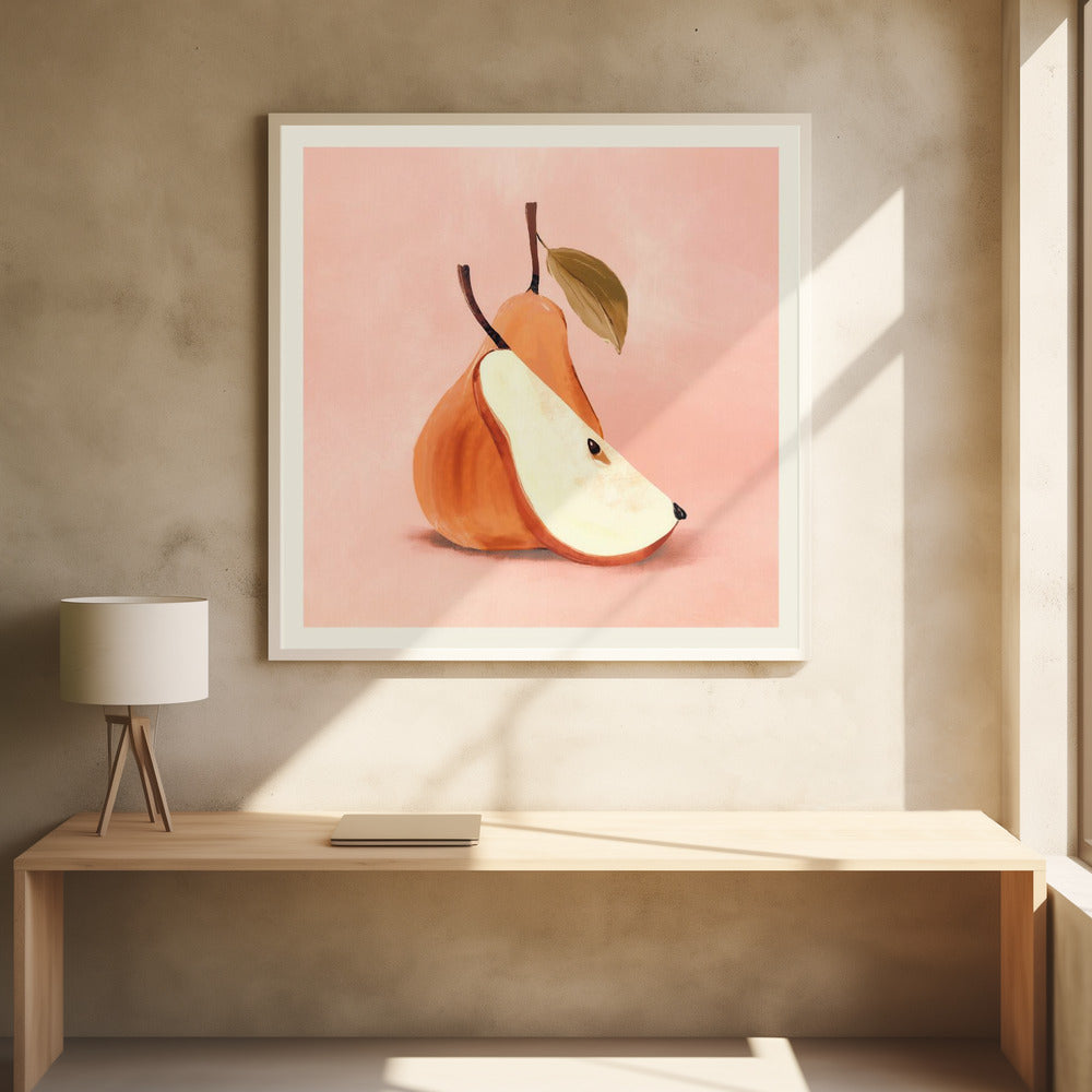 Stylized Pear | Poster