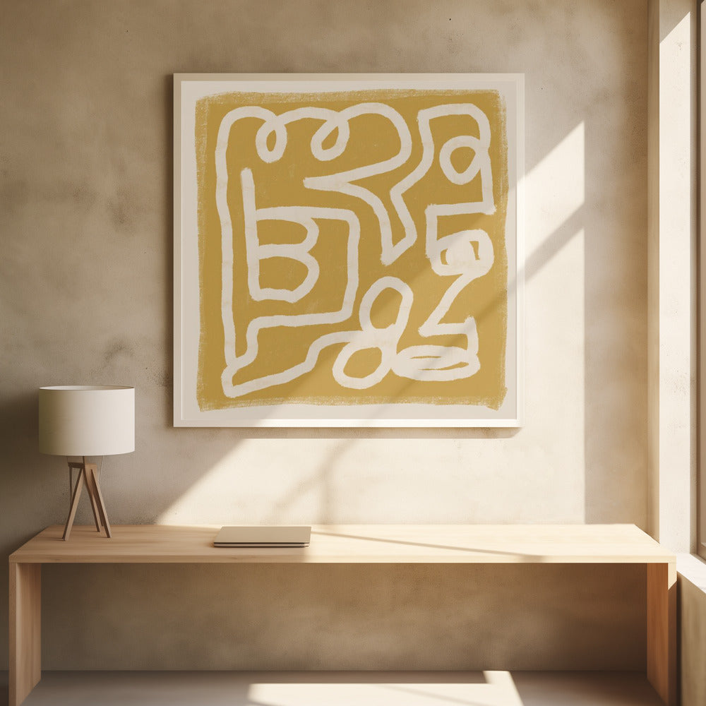 Abstract Line Drawing | Poster