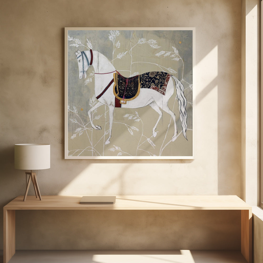 Equestrian Elegance Tapestries of Time Iv | Poster