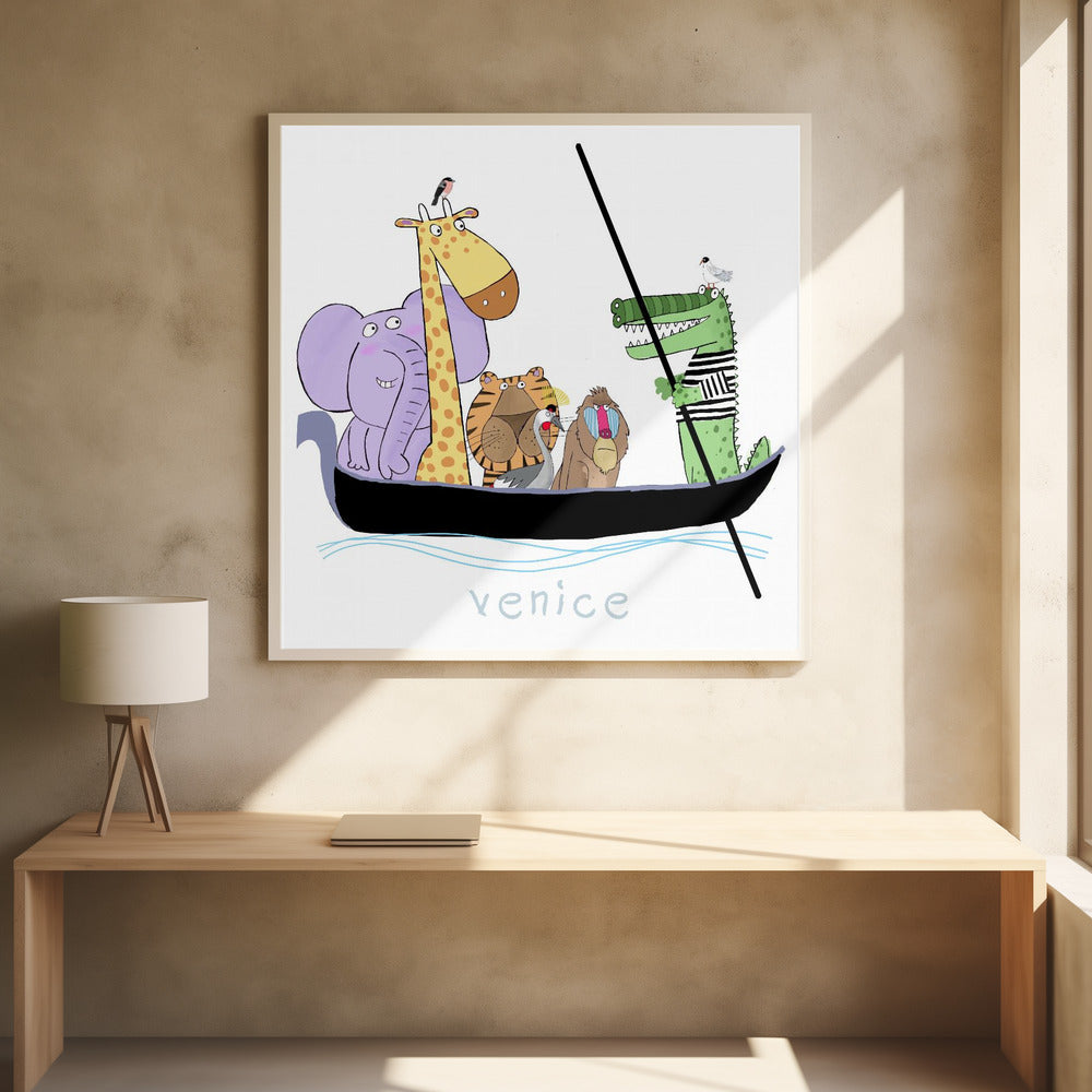 Venetian Safari Ride | Poster