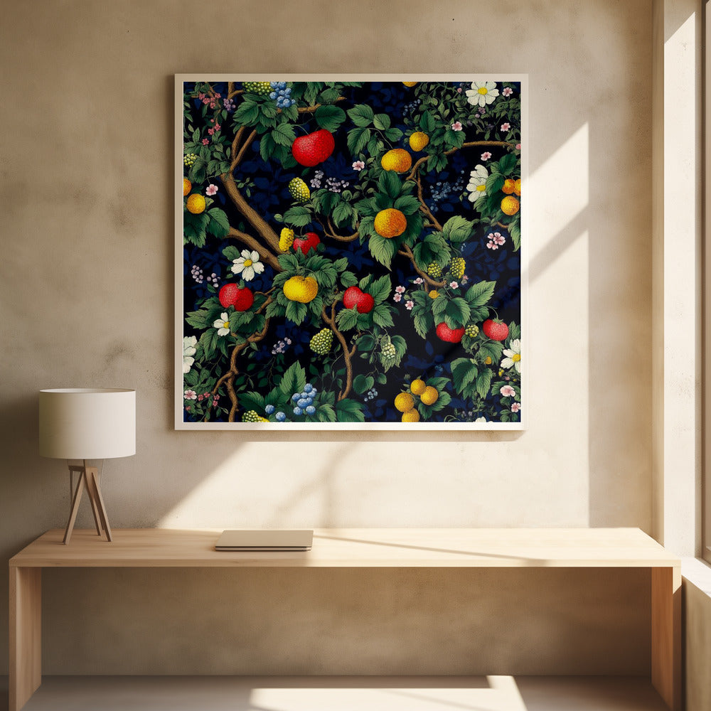 Vibrant Orchard Delight | Poster