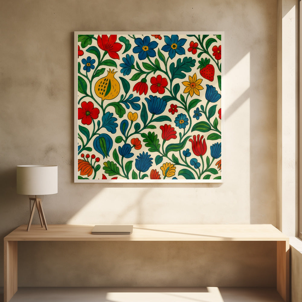 Blooming Floral Symphony | Poster