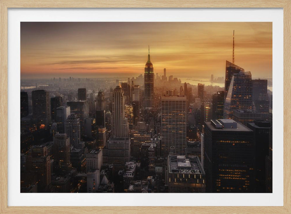 Manhattan's light | Poster