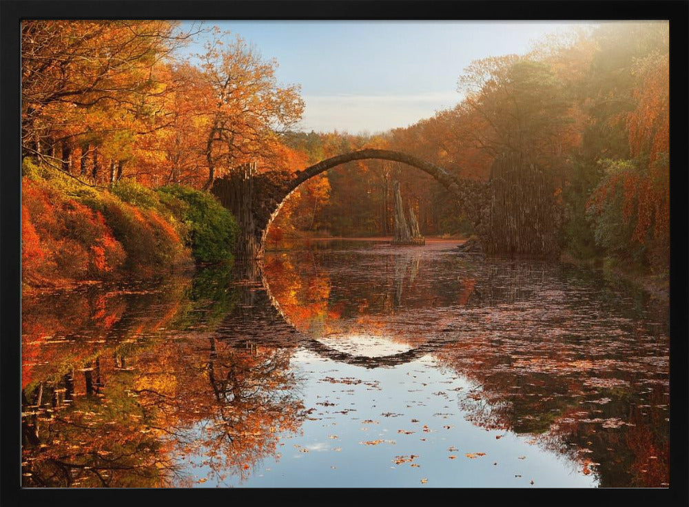 Autumn lake | Poster