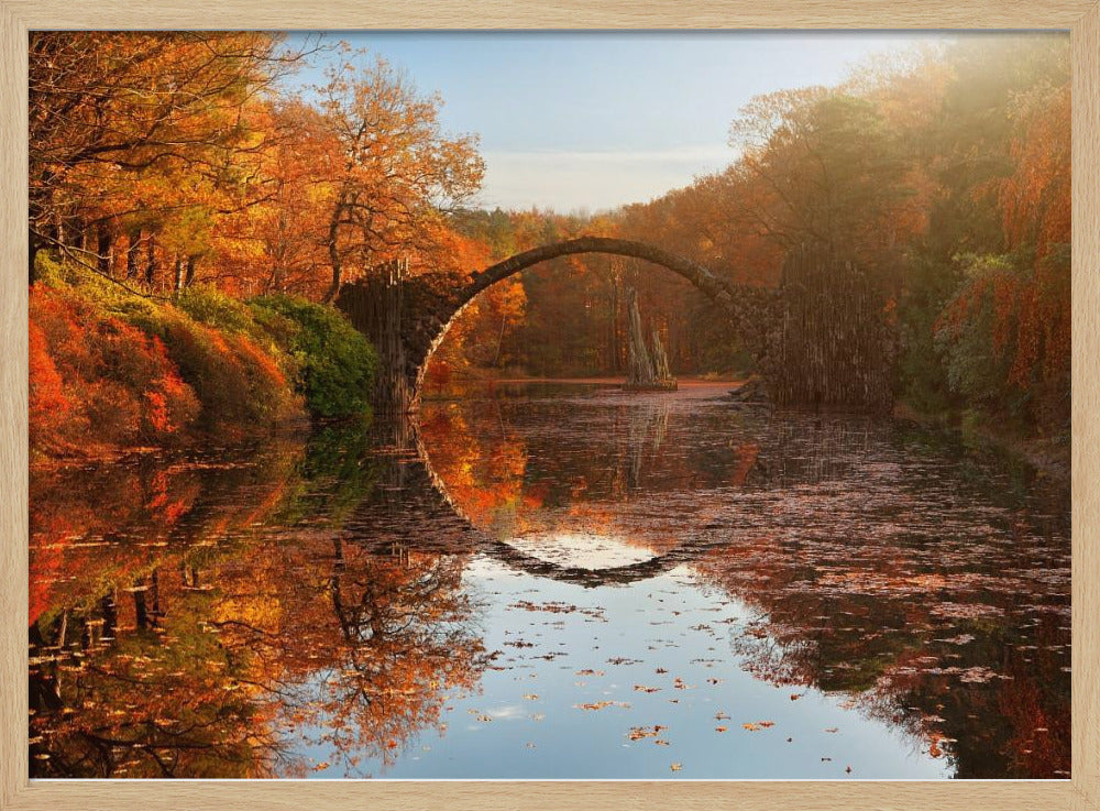 Autumn lake | Poster