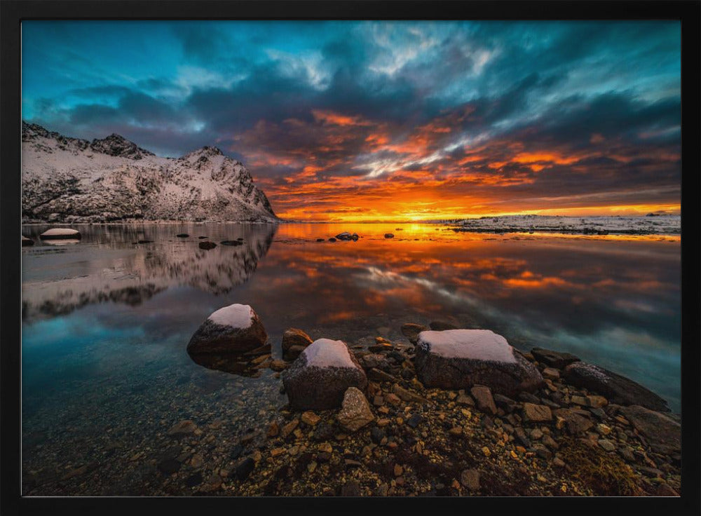 sky on fire | Poster