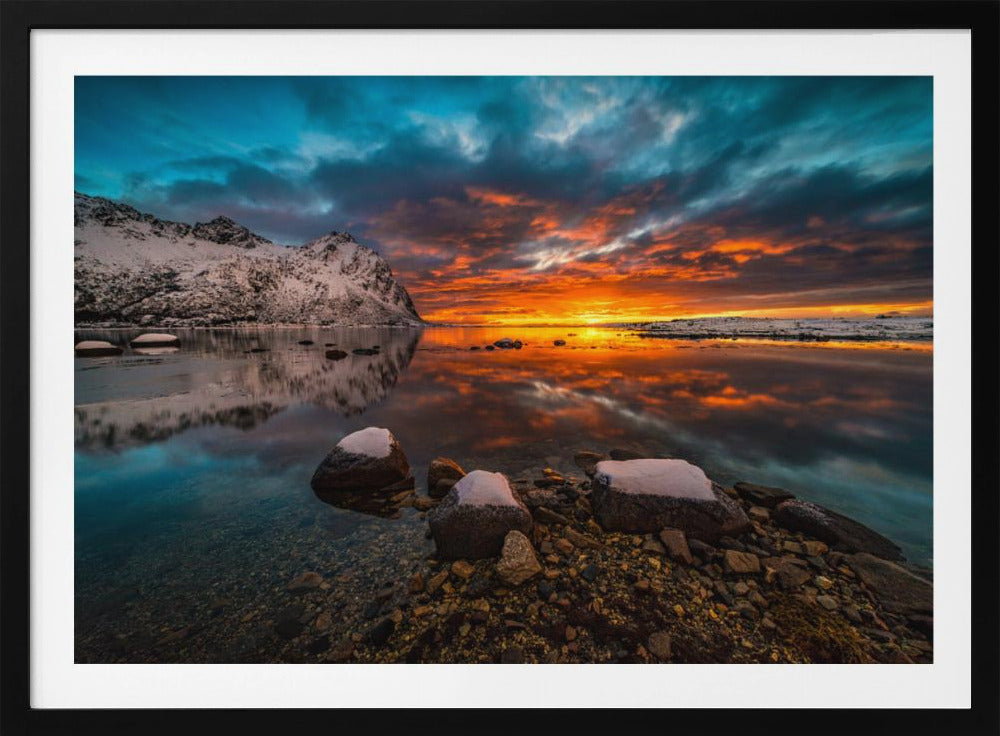 sky on fire | Poster