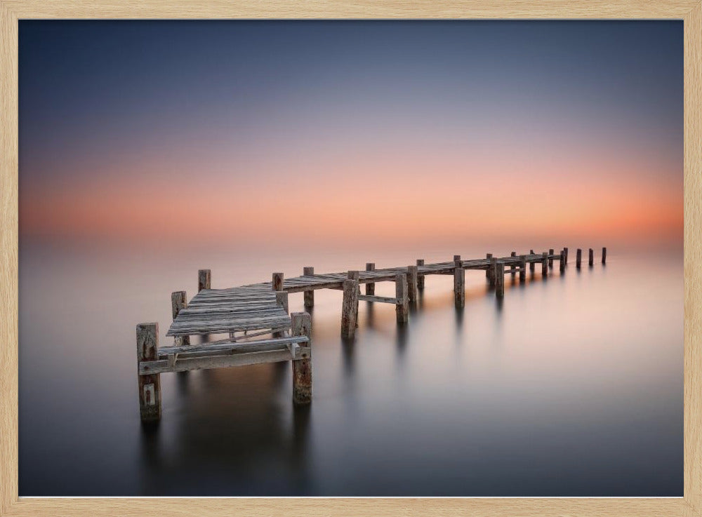 Old pier II | Poster