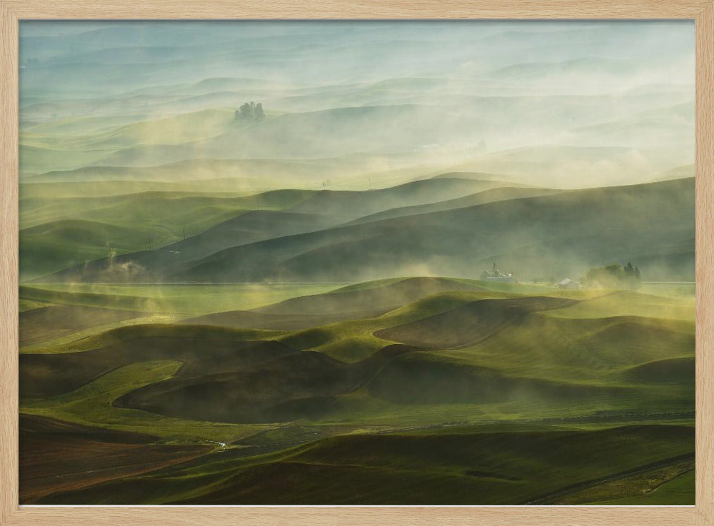 Golden Morning-Palouse | Poster