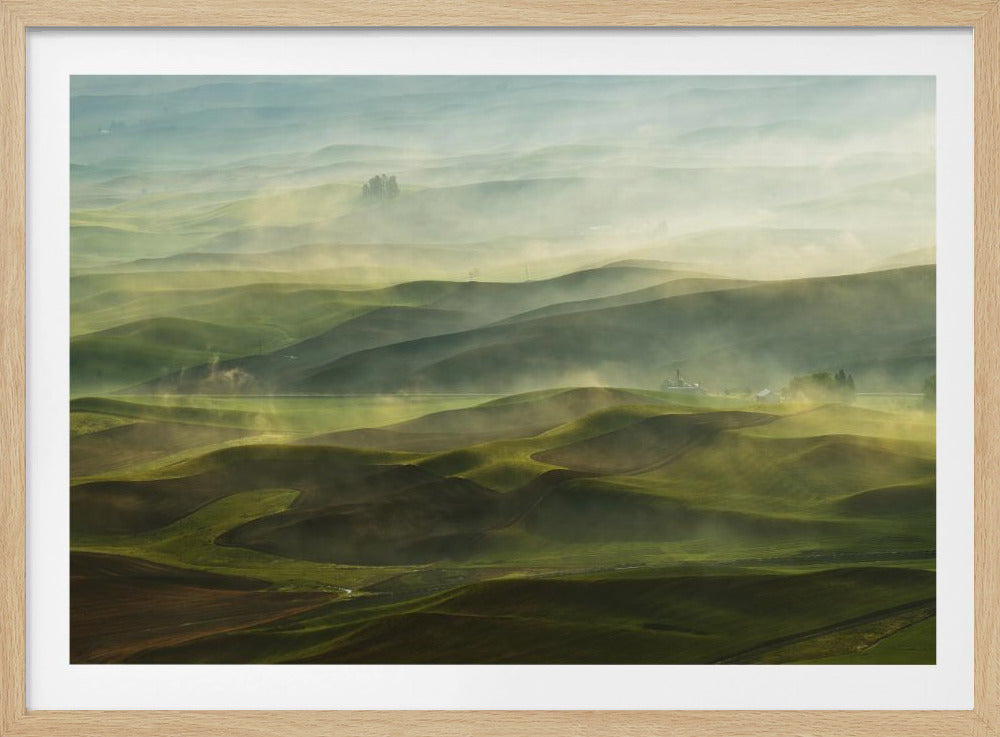 Golden Morning-Palouse | Poster