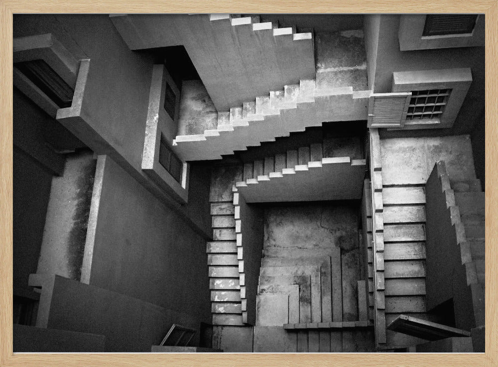 Escher lives here | Poster