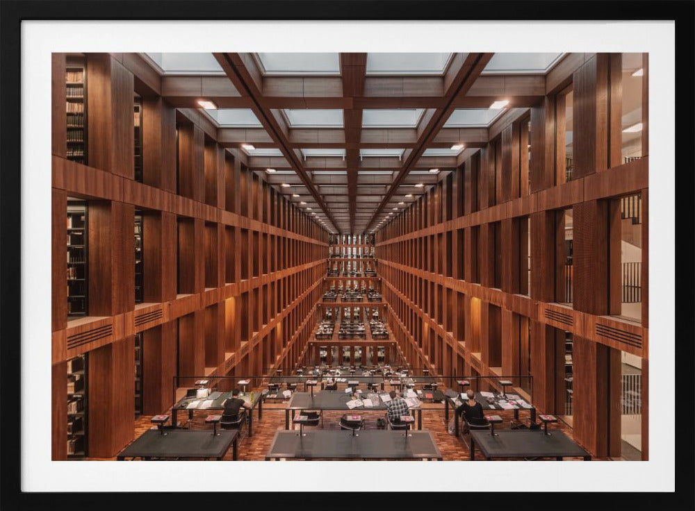 Library in Berlin. | Poster