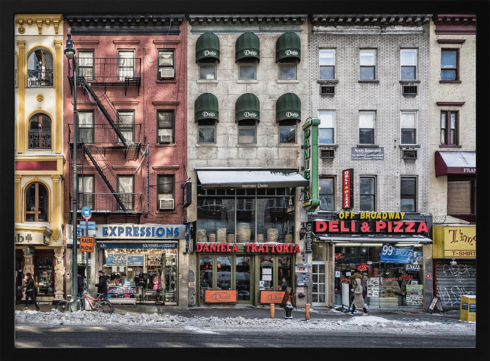 A cold day in NY | Poster