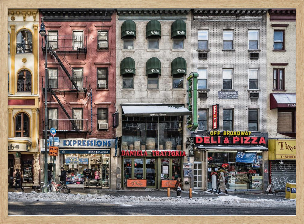 A cold day in NY | Poster