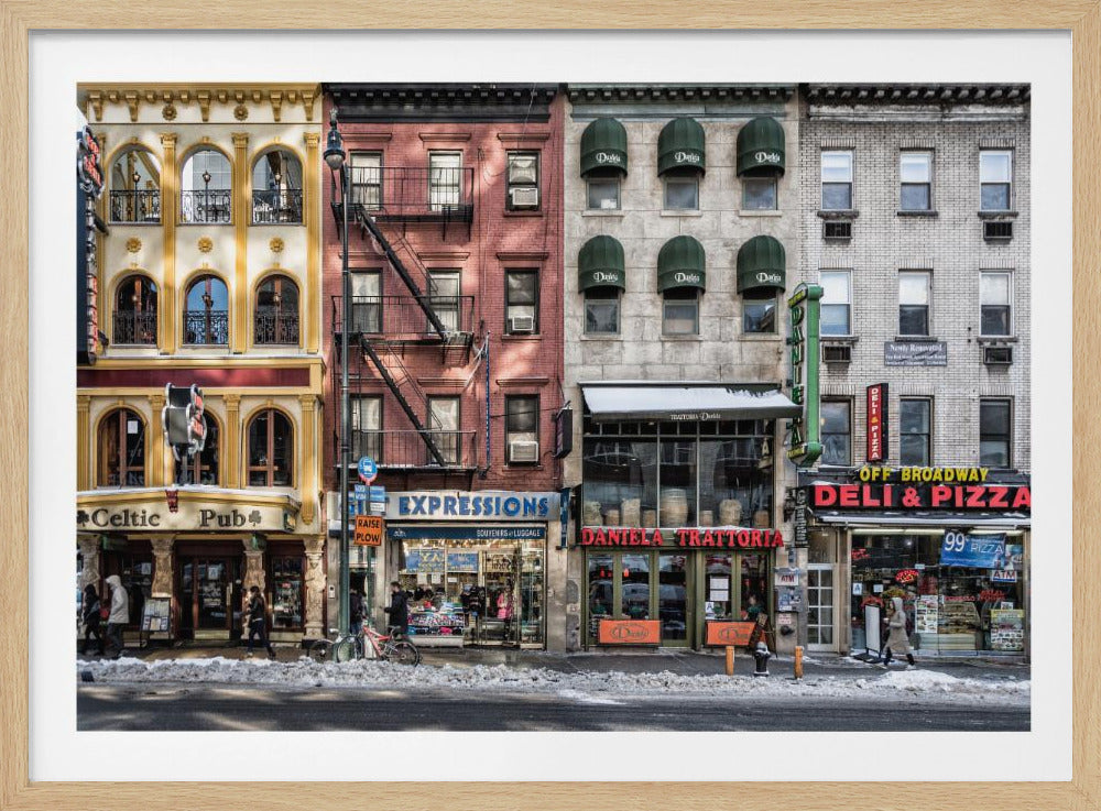 A cold day in NY | Poster