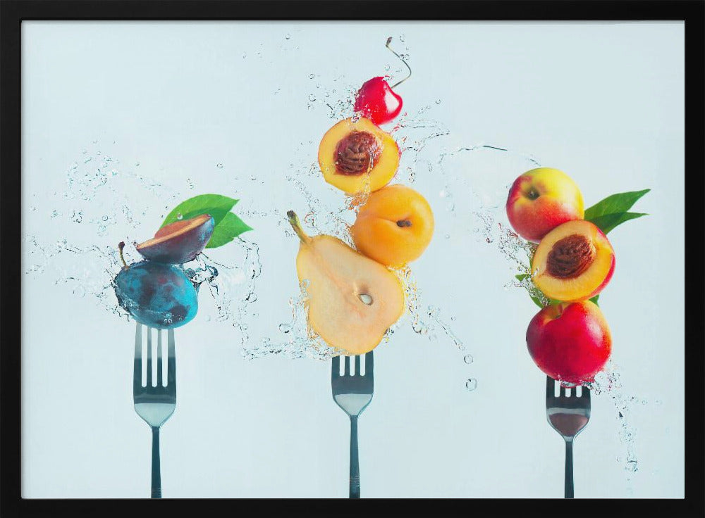Making fruit salad | Poster