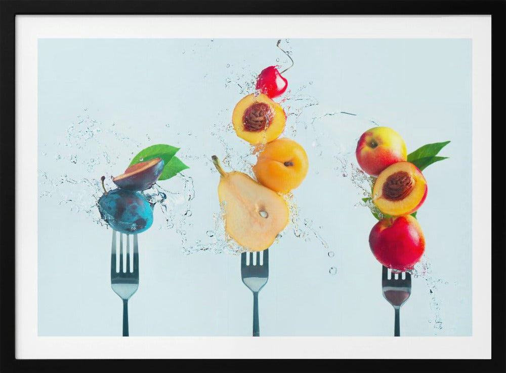 Making fruit salad | Poster