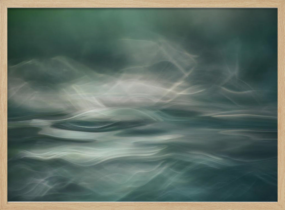 Northern winter lights | Poster