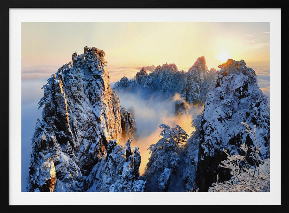 Sunrise at Mt. Huang Shan | Poster