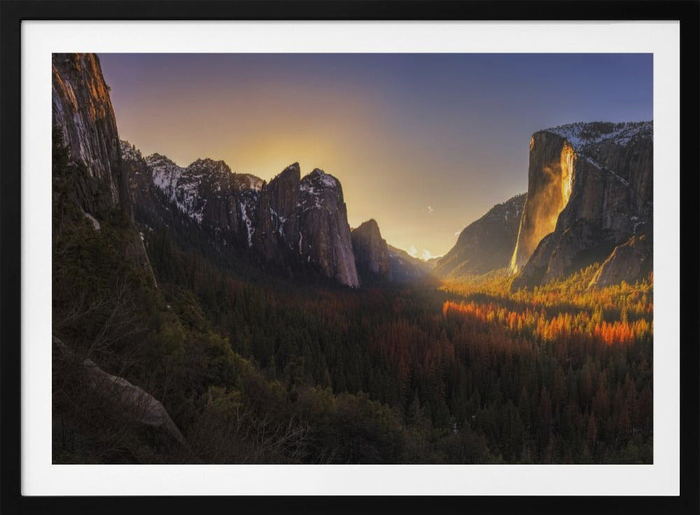 Yosemite Firefall | Poster