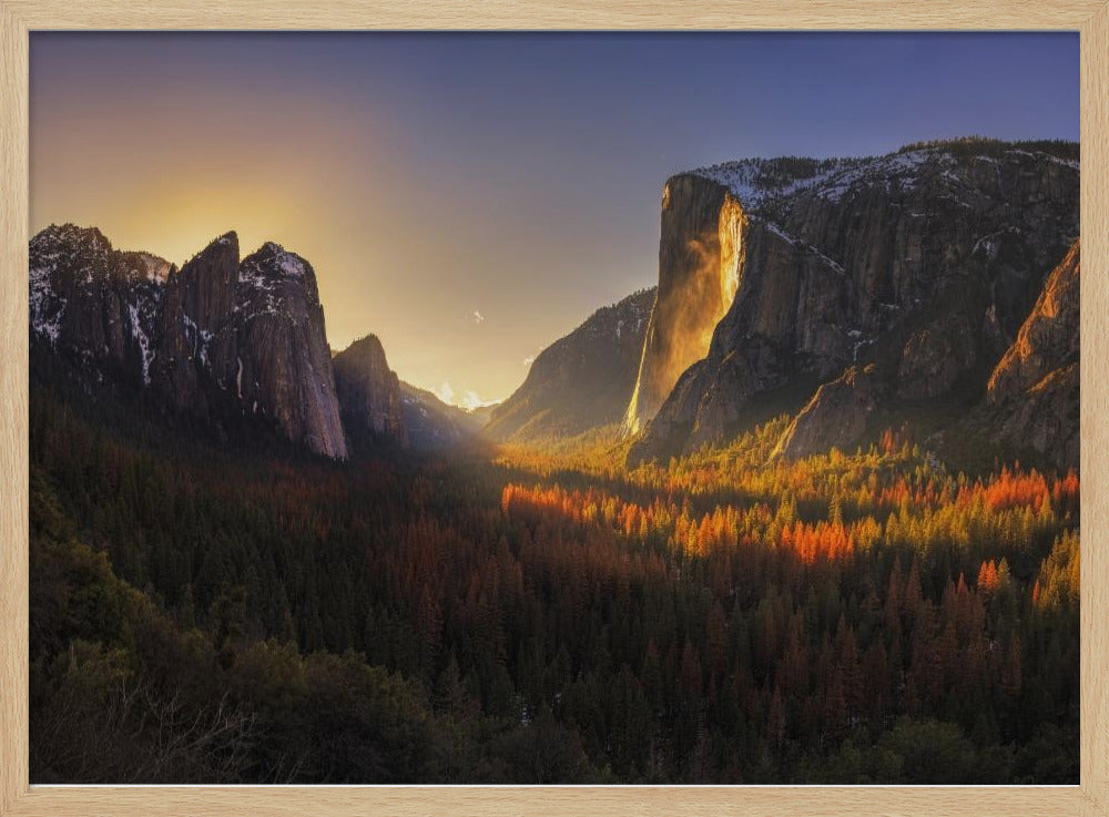 Yosemite Firefall | Poster