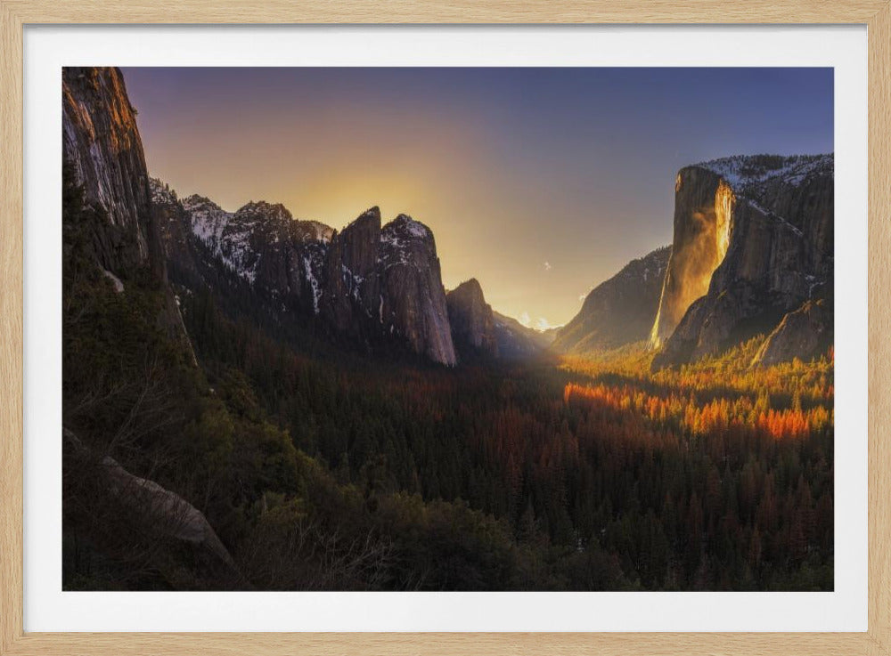 Yosemite Firefall | Poster