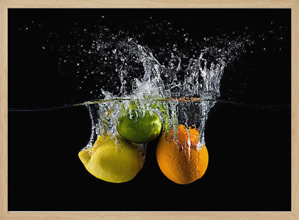 Citrus splash | Poster