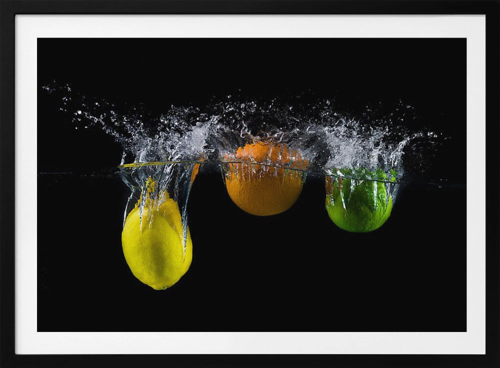 Triple citrus splash | Poster