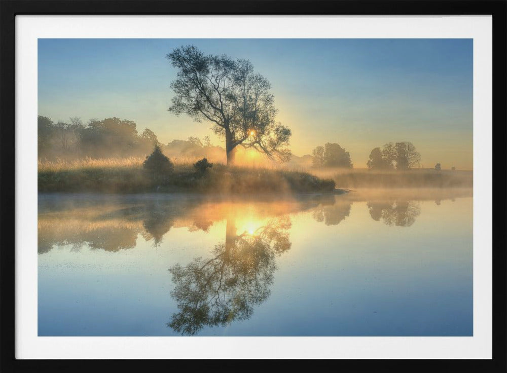 Morning reflection | Poster