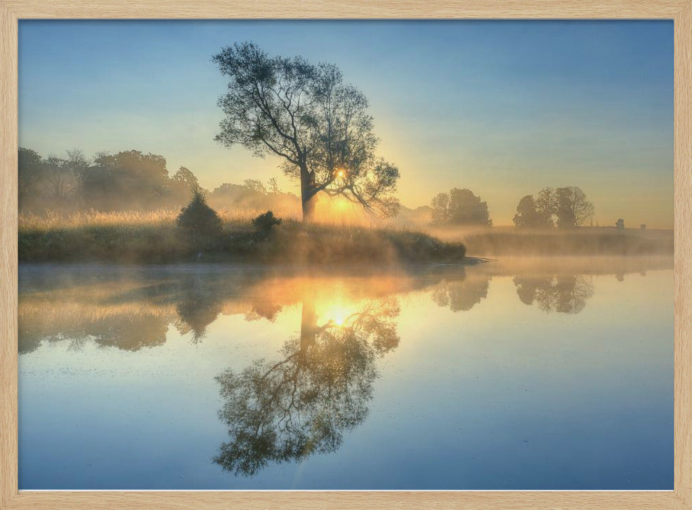 Morning reflection | Poster