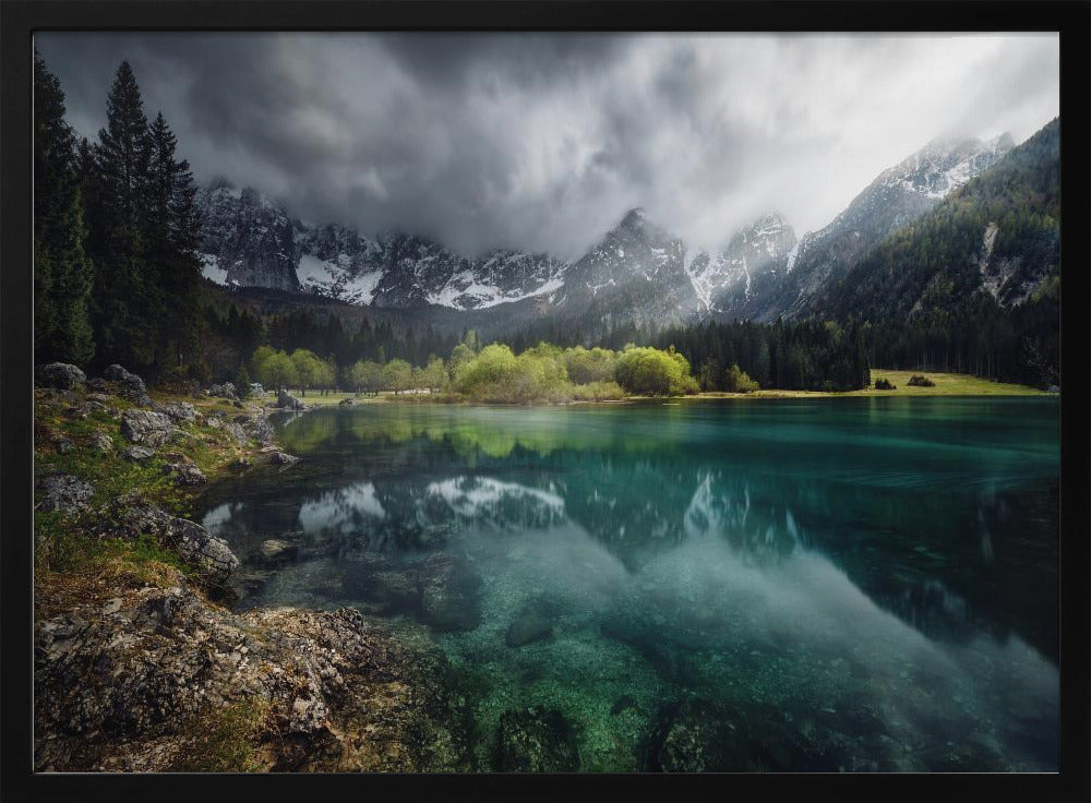 Azul turquesa. | Poster