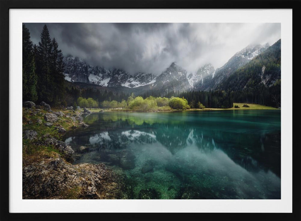 Azul turquesa. | Poster