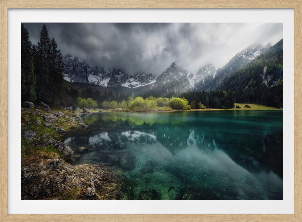 Azul turquesa. | Poster