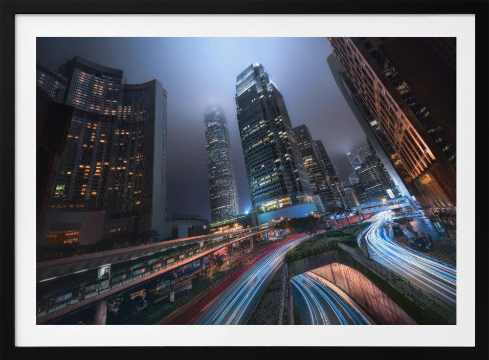 Hong Kong City Lights | Poster