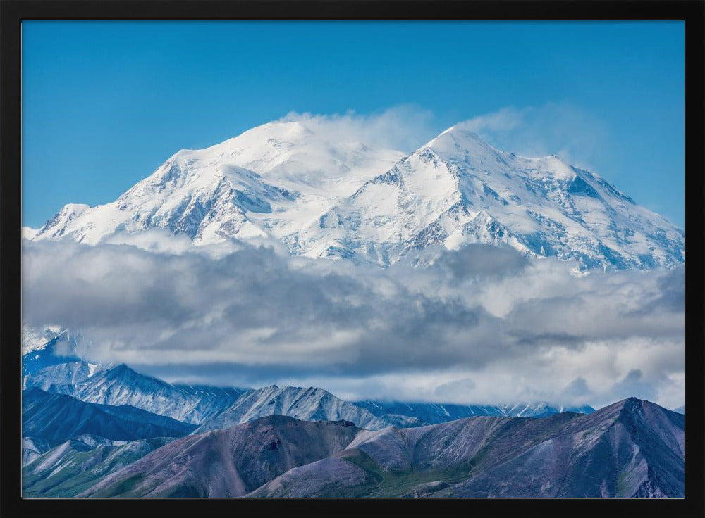 The departing storm | Poster