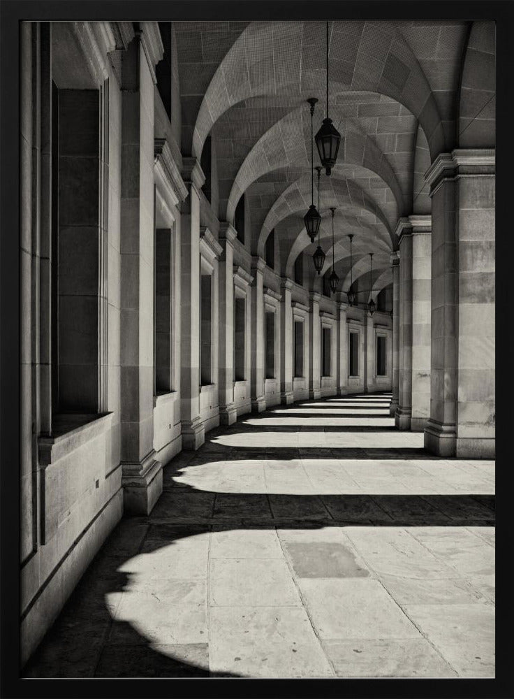 Curved Corridor | Poster