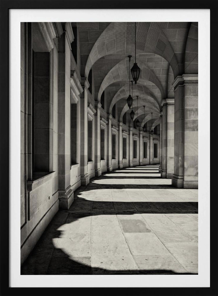 Curved Corridor | Poster
