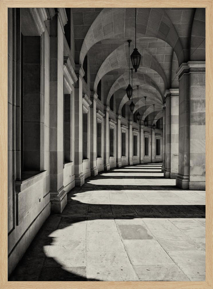 Curved Corridor | Poster