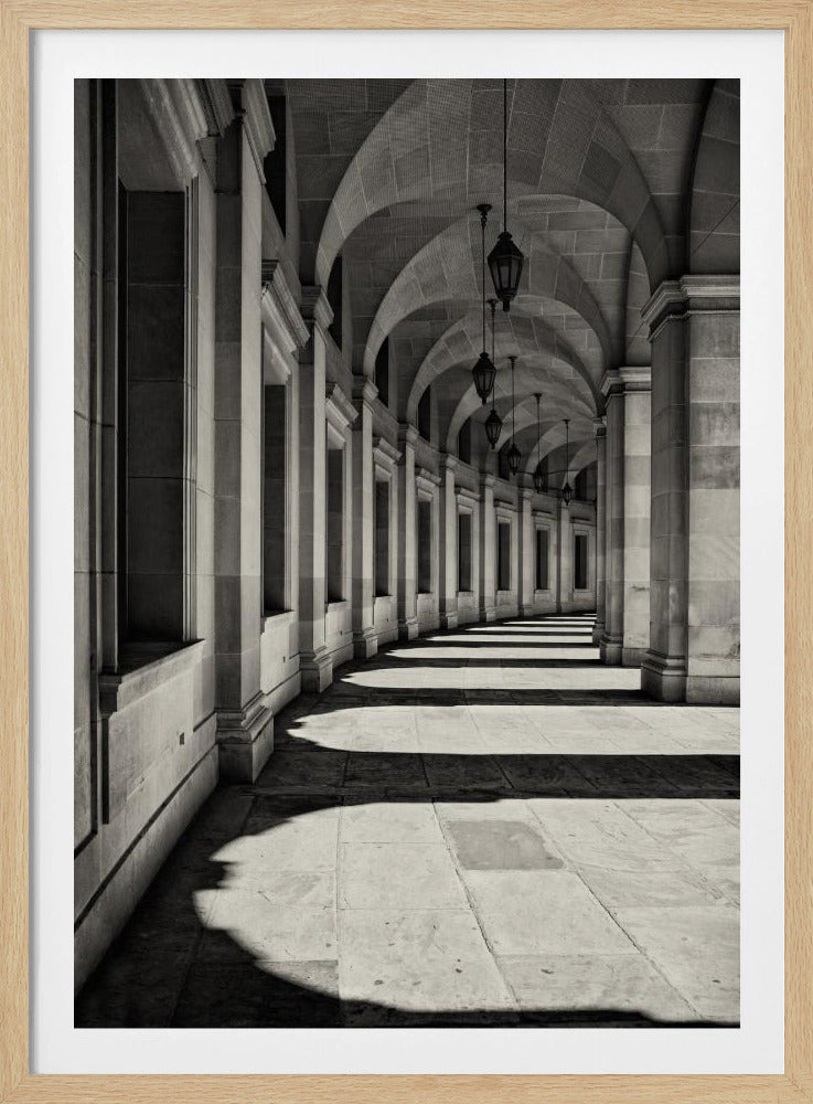 Curved Corridor | Poster