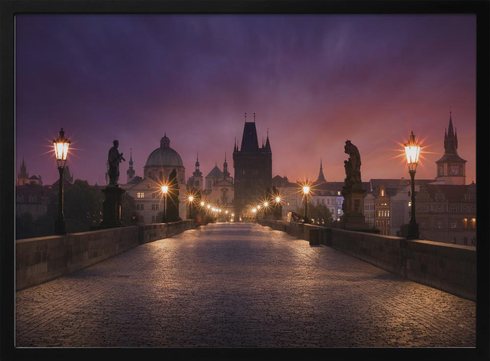 Saint Charles bridge, Prague | Poster