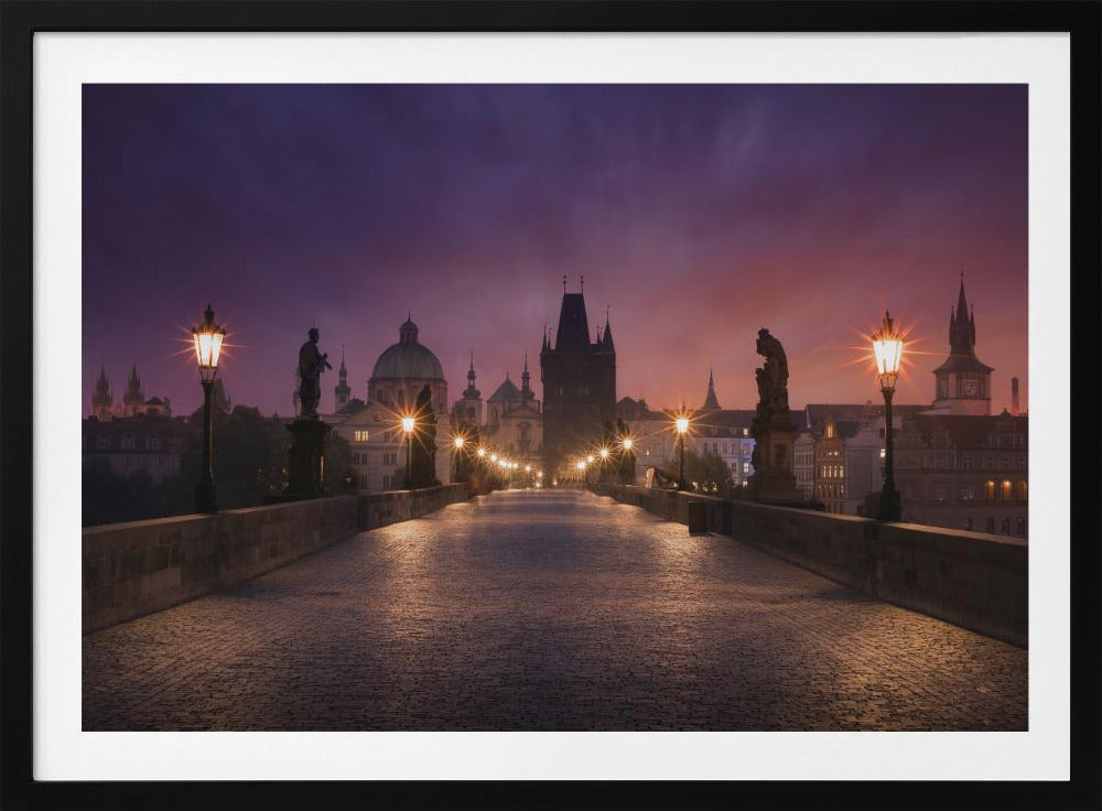 Saint Charles bridge, Prague | Poster
