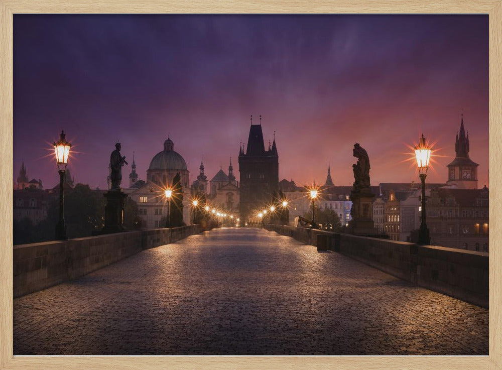 Saint Charles bridge, Prague | Poster
