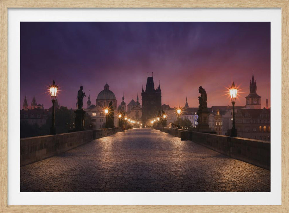 Saint Charles bridge, Prague | Poster