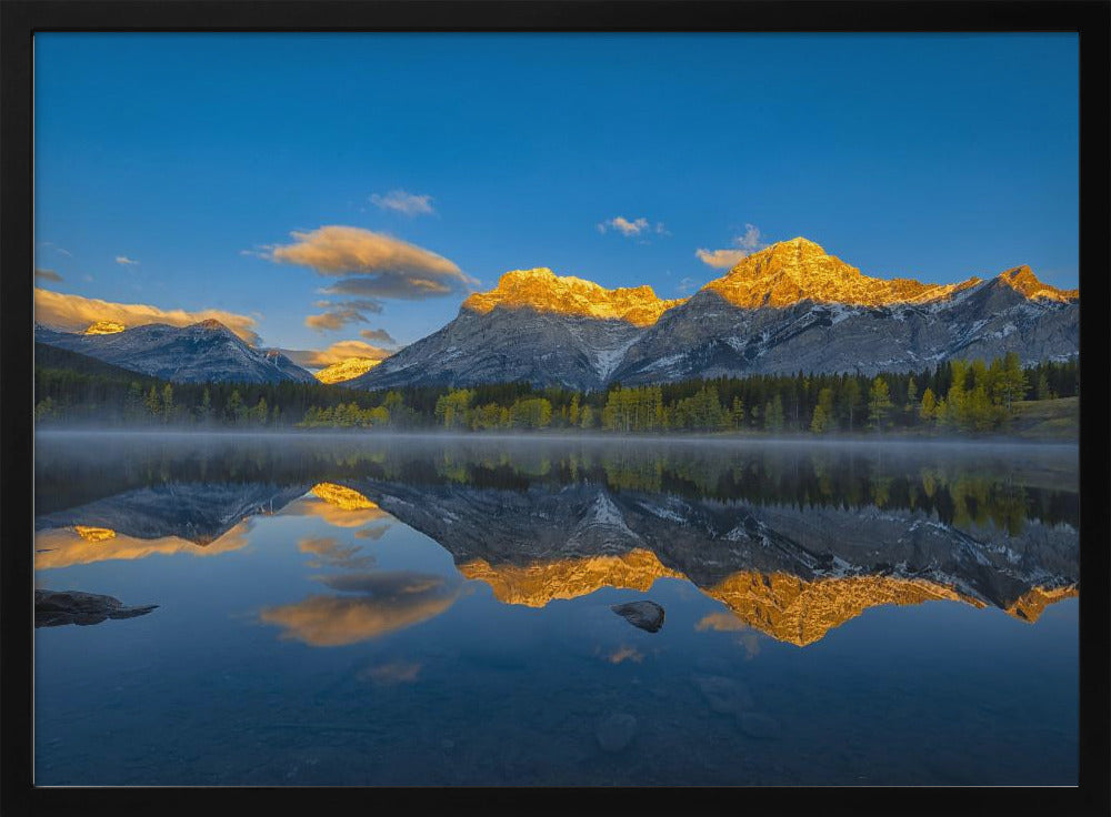 A Perfect Morning in Canadian Rockies | Poster