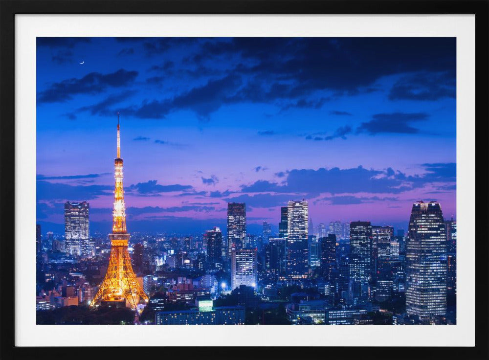 Tokyo night view | Poster