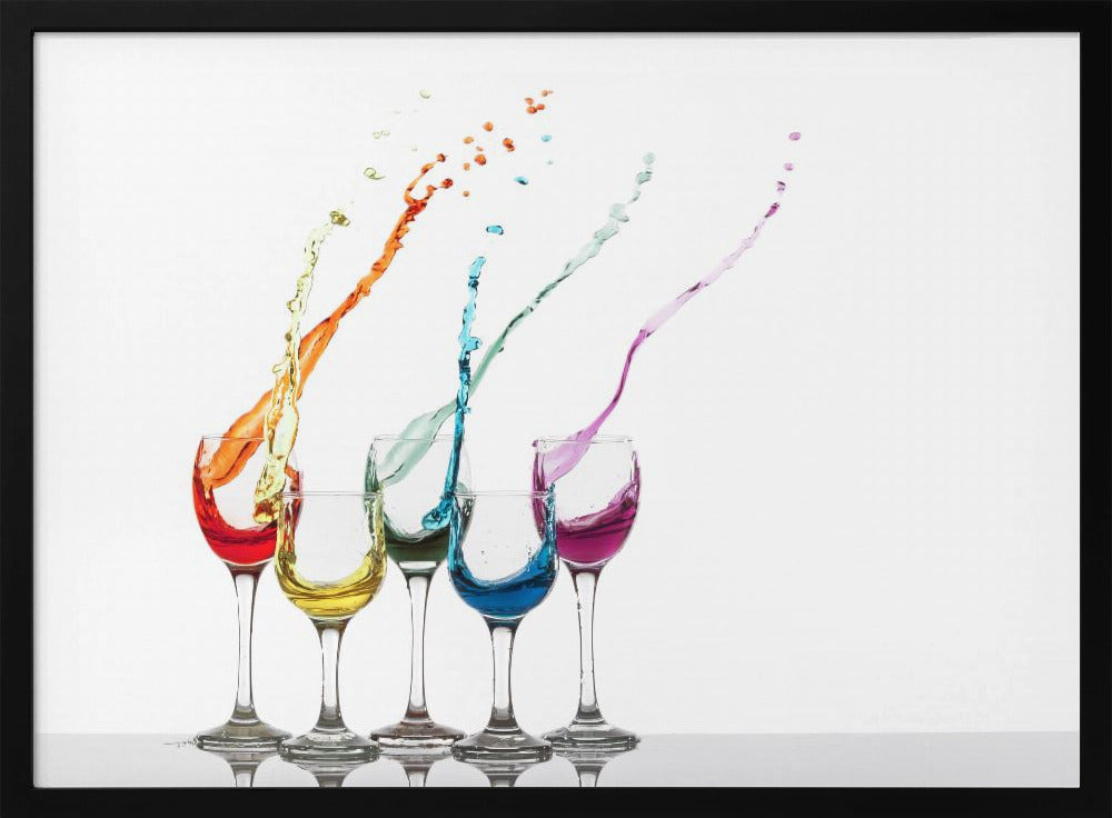 Glass party | Poster