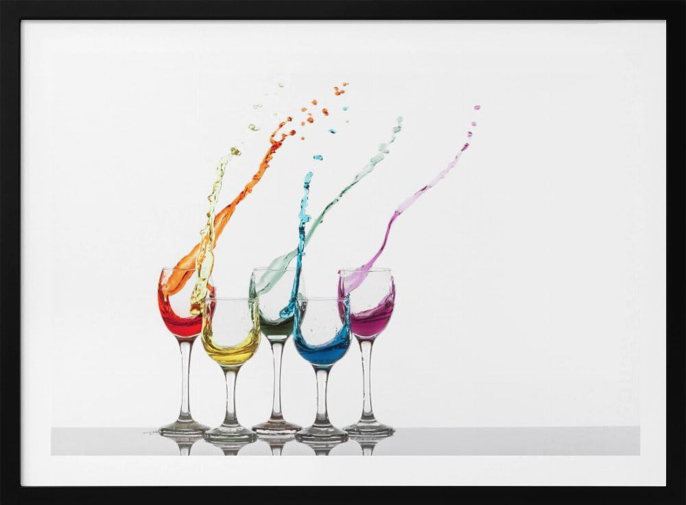 Glass party | Poster