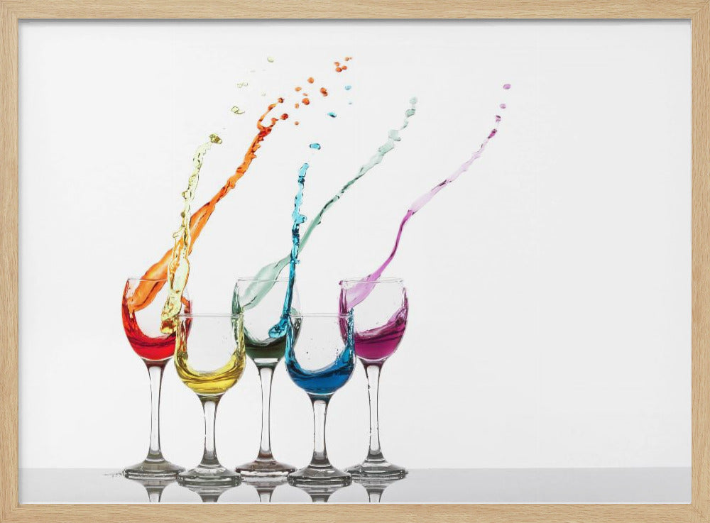 Glass party | Poster