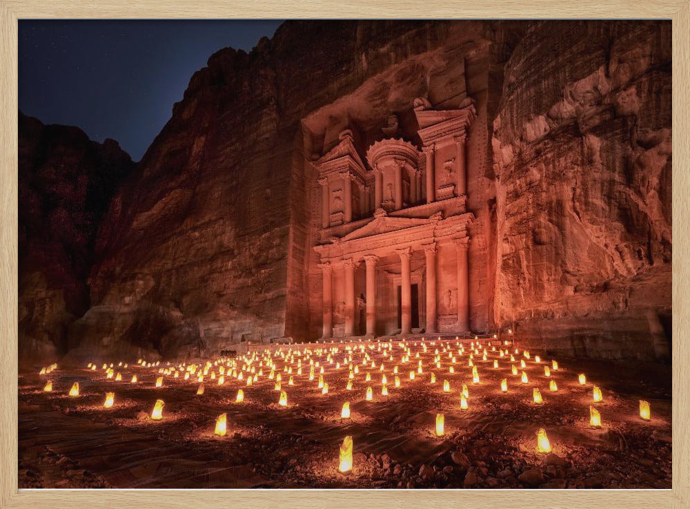 Petra by Night | Poster