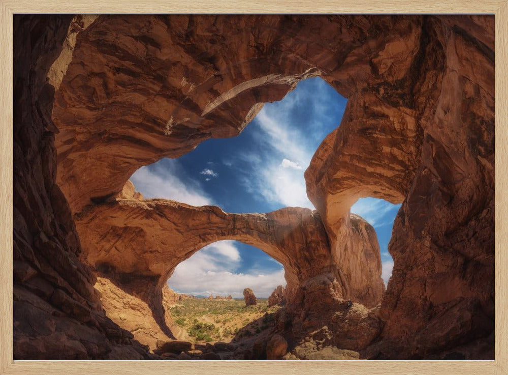 Double arch. | Poster